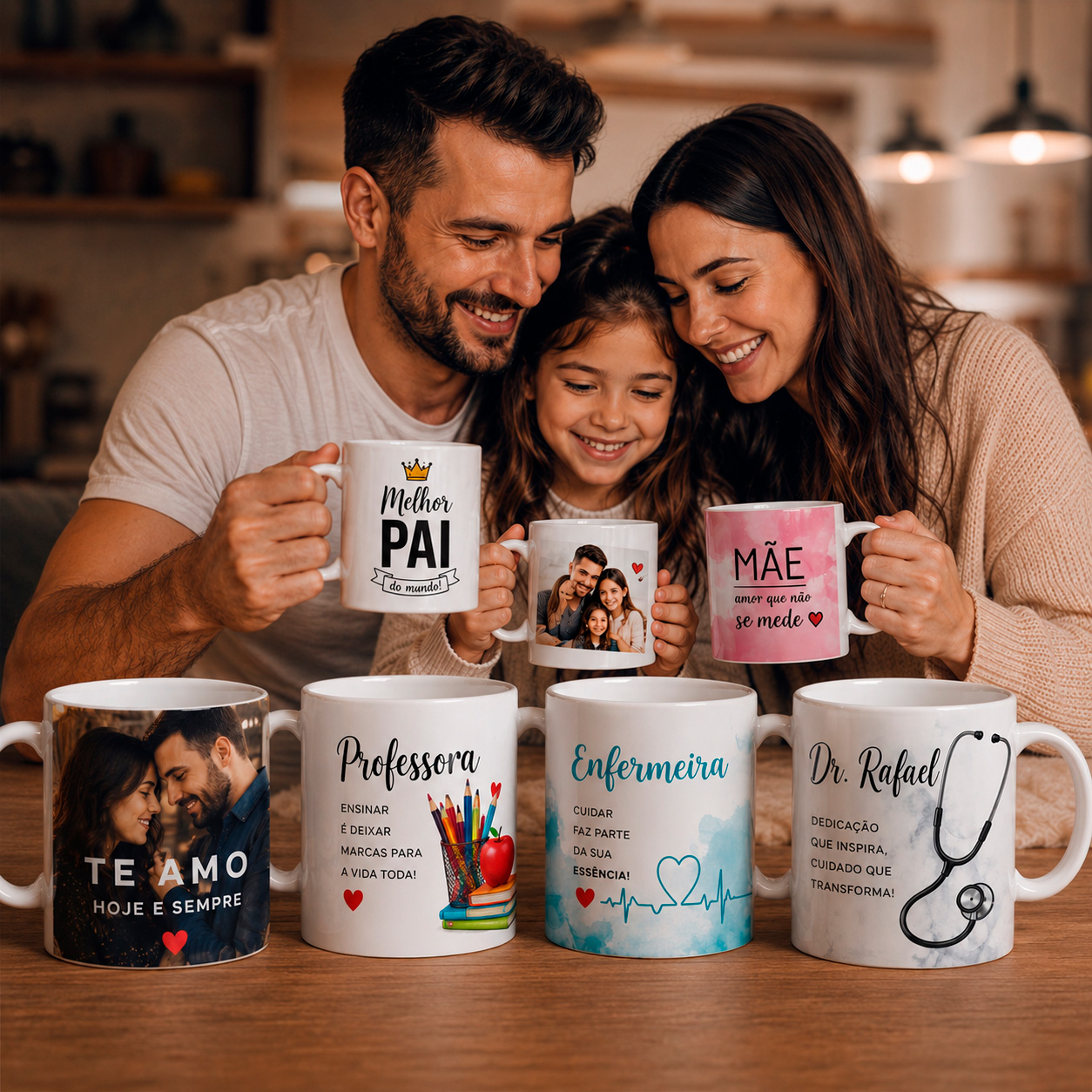 Caneca Personalizada com Fotos ou Nome